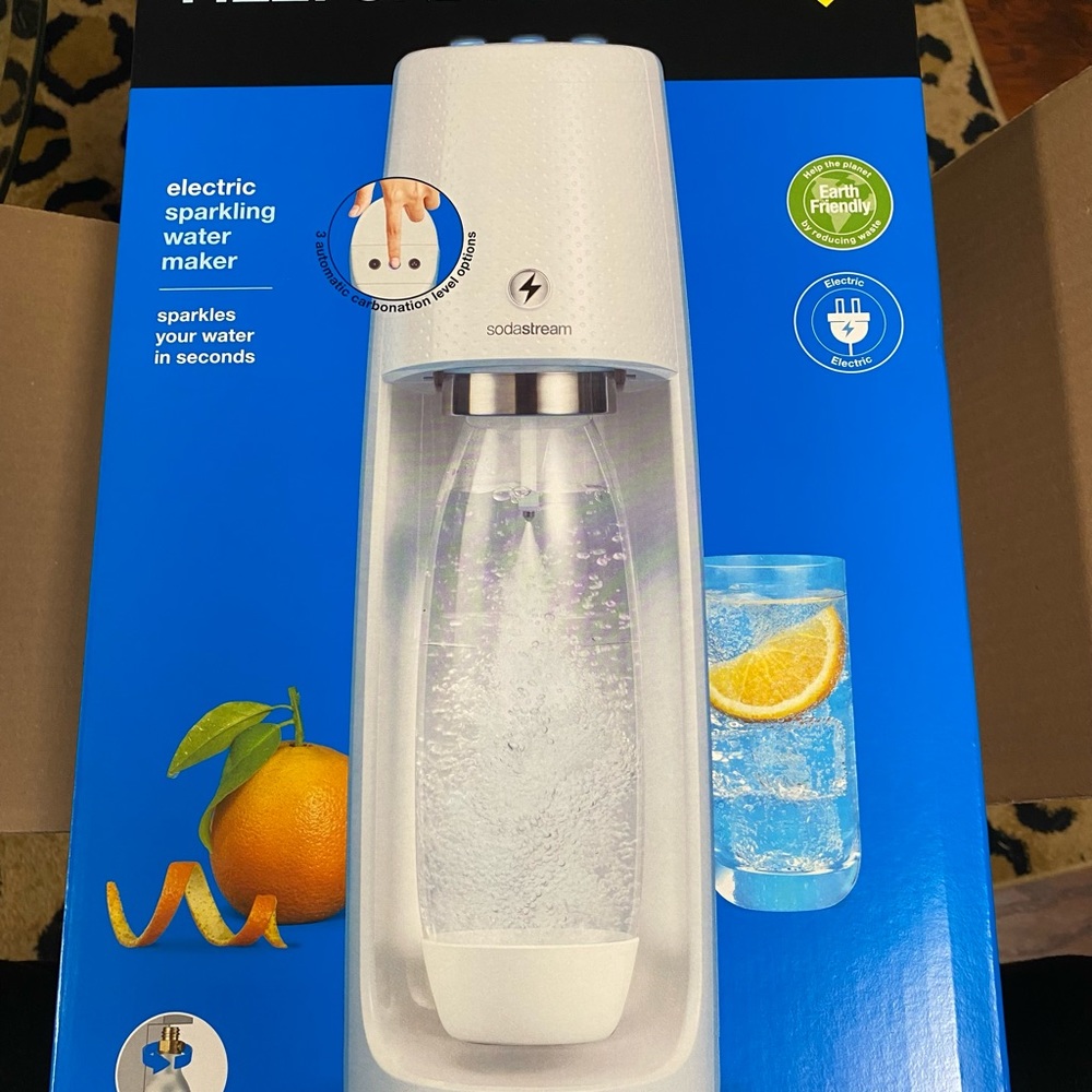 COPY - Soda stream fizzi one touch electric sparkling water maker